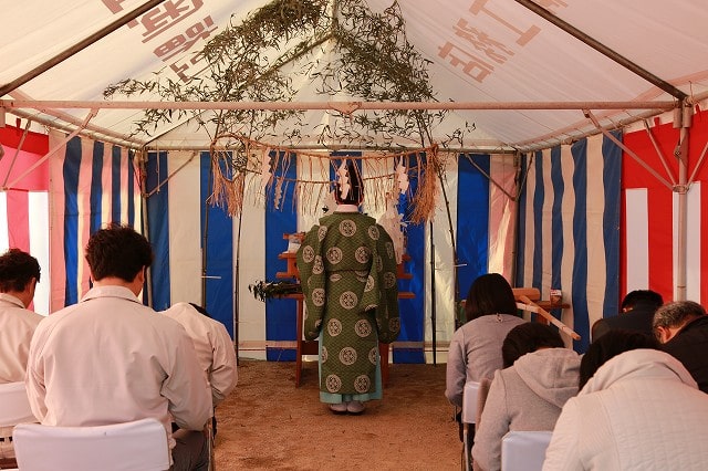 福岡県筑紫野市07　注文住宅建築現場リポート①　～地鎮祭～