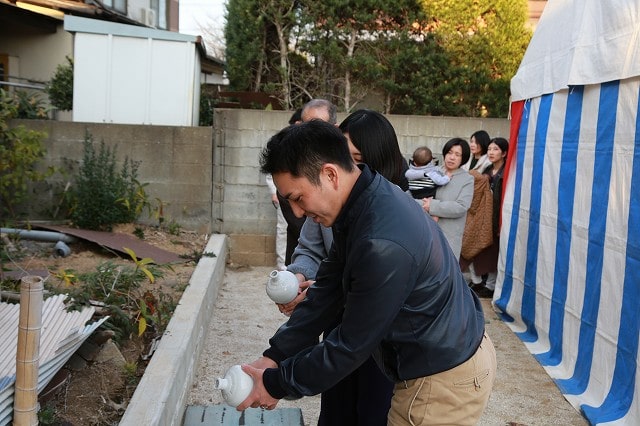 福岡県筑紫野市07　注文住宅建築現場リポート①　～地鎮祭～