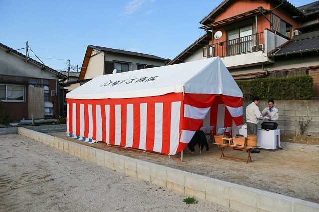 福岡県筑紫野市07　注文住宅建築現場リポート①　～地鎮祭～