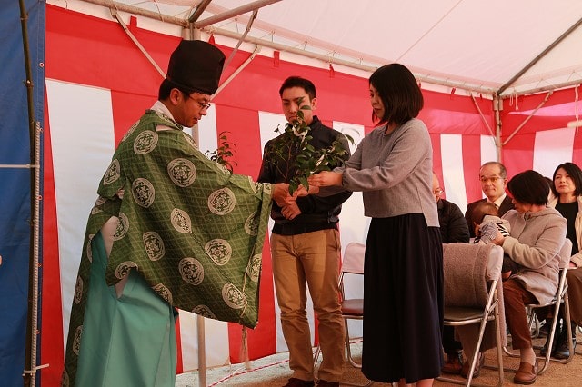 福岡県筑紫野市07　注文住宅建築現場リポート①　～地鎮祭～