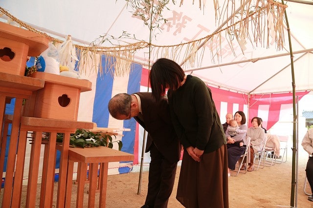 「筑紫野市07」注文住宅現場リポート①【地鎮祭】
