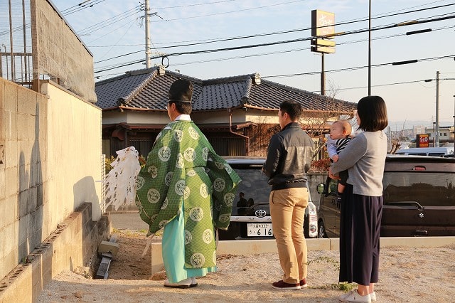 福岡県筑紫野市07　注文住宅建築現場リポート①　～地鎮祭～