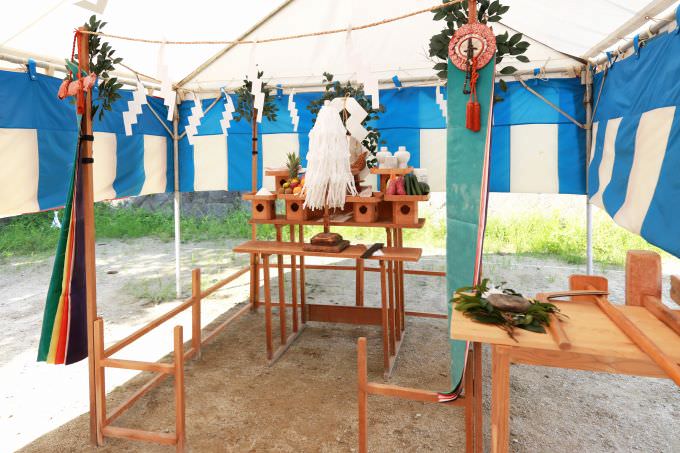 「福岡市南区柏原03」注文住宅現場リポート①【地鎮祭】