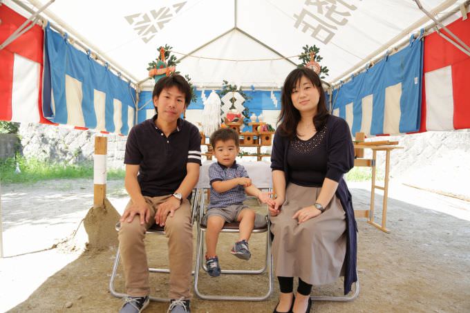 「福岡市南区柏原03」注文住宅現場リポート①【地鎮祭】