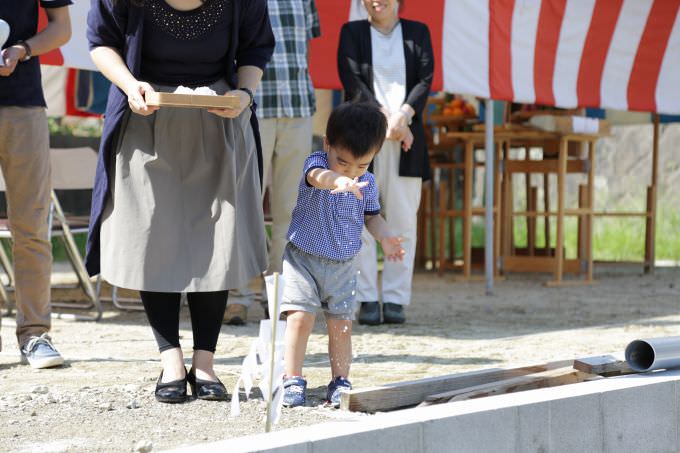 福岡市南区柏原03　注文住宅建築現場リポート①　～地鎮祭～