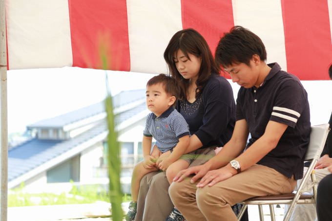 福岡市南区柏原03　注文住宅建築現場リポート①　～地鎮祭～