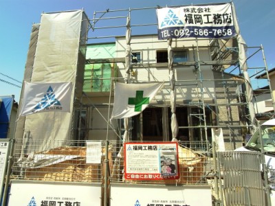 福岡県糟屋郡須恵町01　注文住宅建築現場リポート⑧