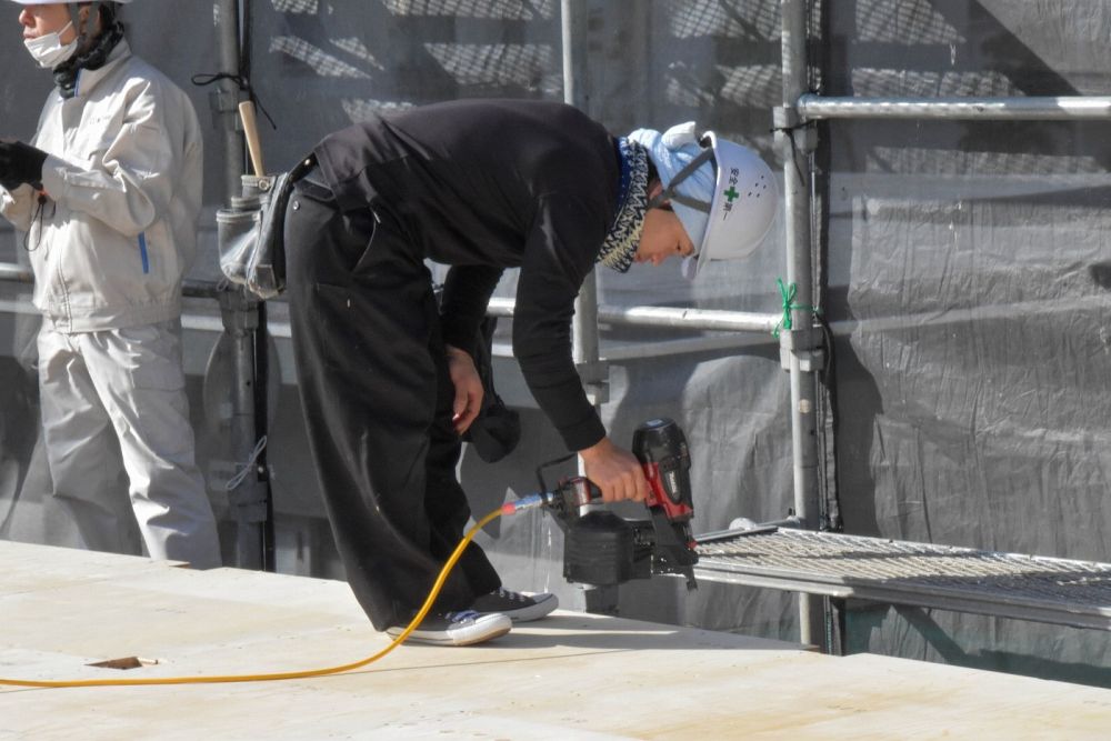 「福岡市南区市崎01」注文住宅現場リポート②【上棟式】