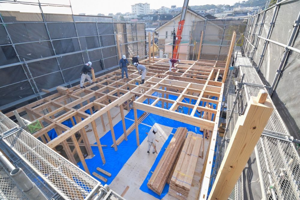「福岡市南区市崎01」注文住宅現場リポート②【上棟式】