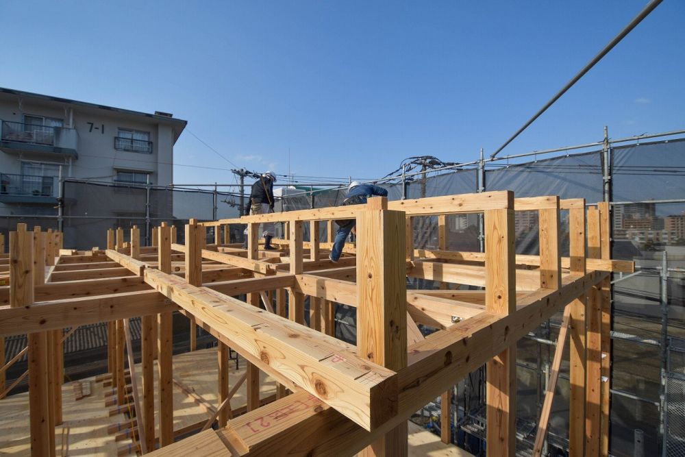 「福岡市南区市崎01」注文住宅現場リポート②【上棟式】