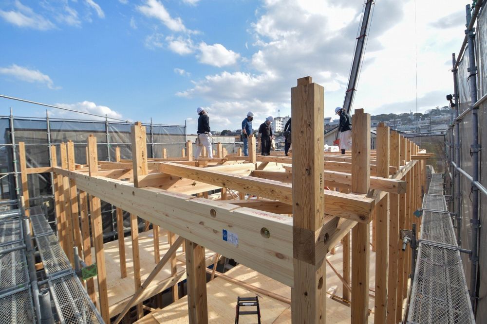 「福岡市南区市崎01」注文住宅現場リポート②【上棟式】