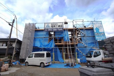 福岡県糟屋郡須恵町02　注文住宅建築現場リポート⑥