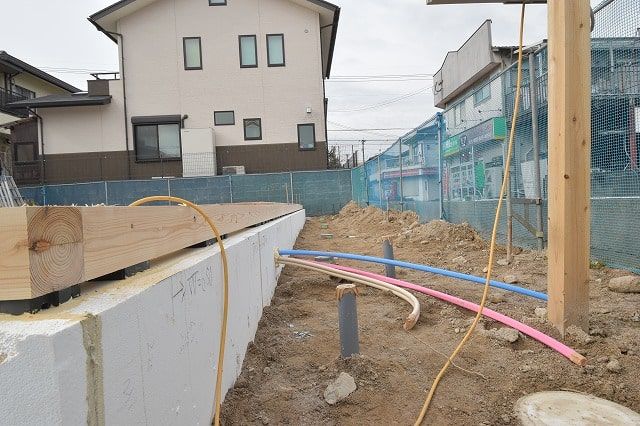 「太宰府市03」注文住宅現場リポート③【木工事】【土台敷き】