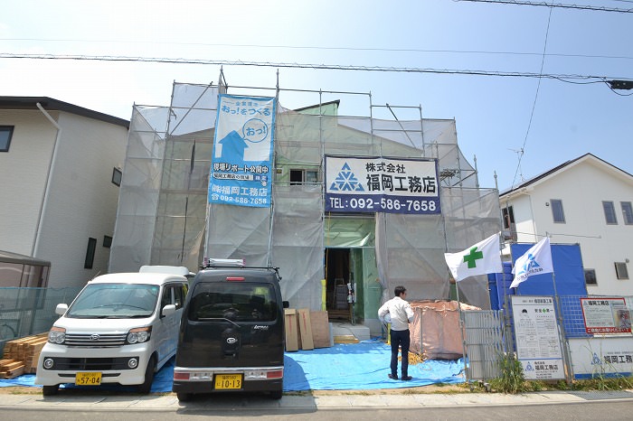 「福津市02」注文住宅現場リポート⑦【木工事】【金物】