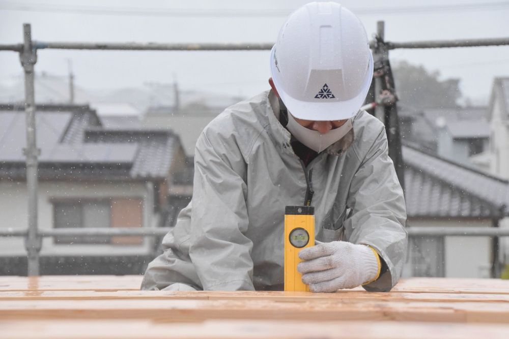 福岡県糸島市04　注文住宅建築現場リポート④　～上棟式～