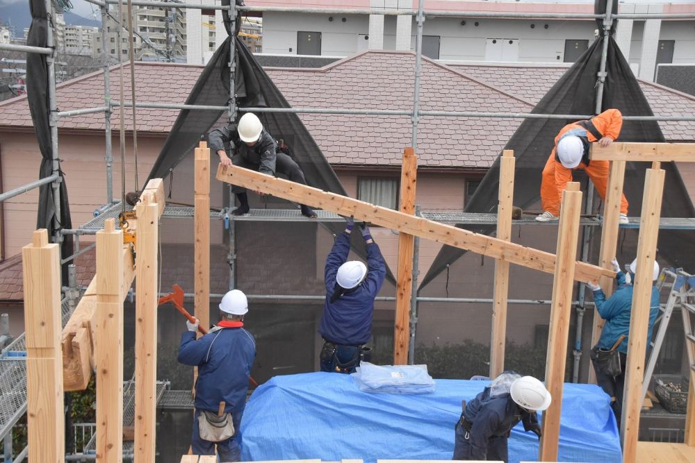 「糸島市04」注文住宅現場リポート④【上棟式】