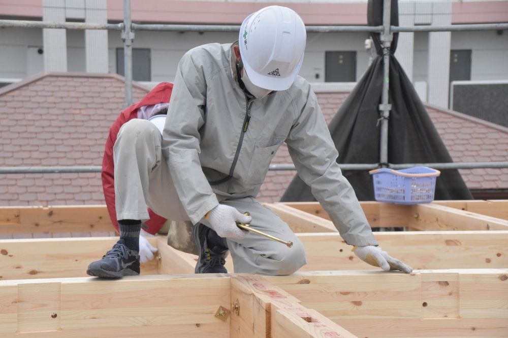 福岡県糸島市04　注文住宅建築現場リポート④　～上棟式～