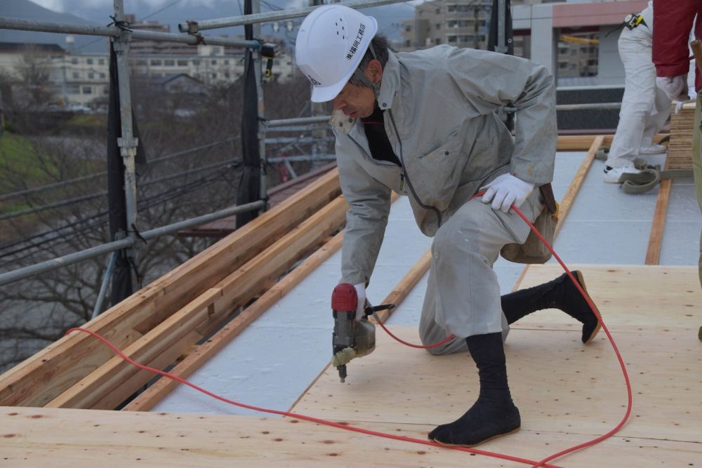 福岡県糸島市04　注文住宅建築現場リポート④　～上棟式～