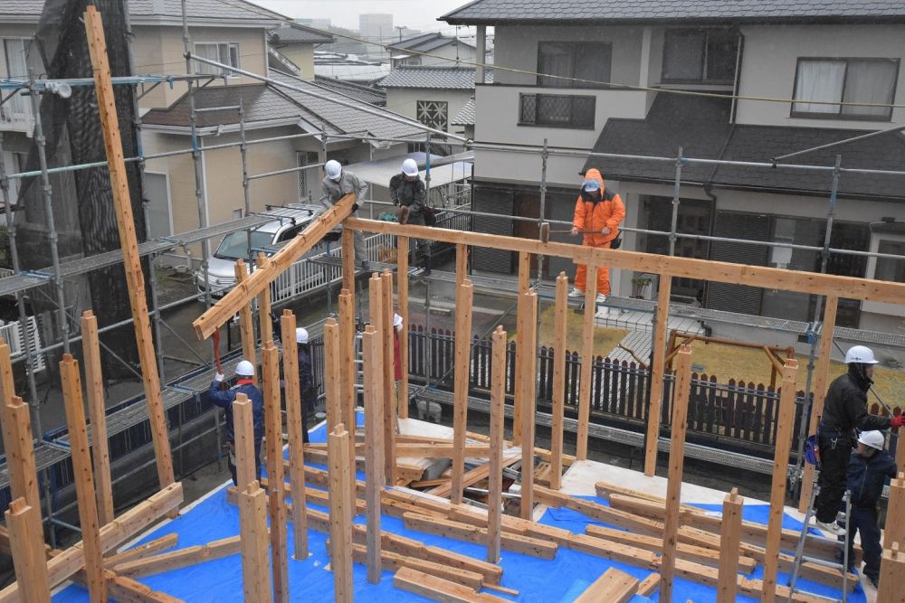 「糸島市04」注文住宅現場リポート④【上棟式】