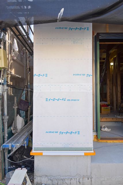 「福岡市早良区曙01」注文住宅現場リポート⑦【外装工事】【サイディング】