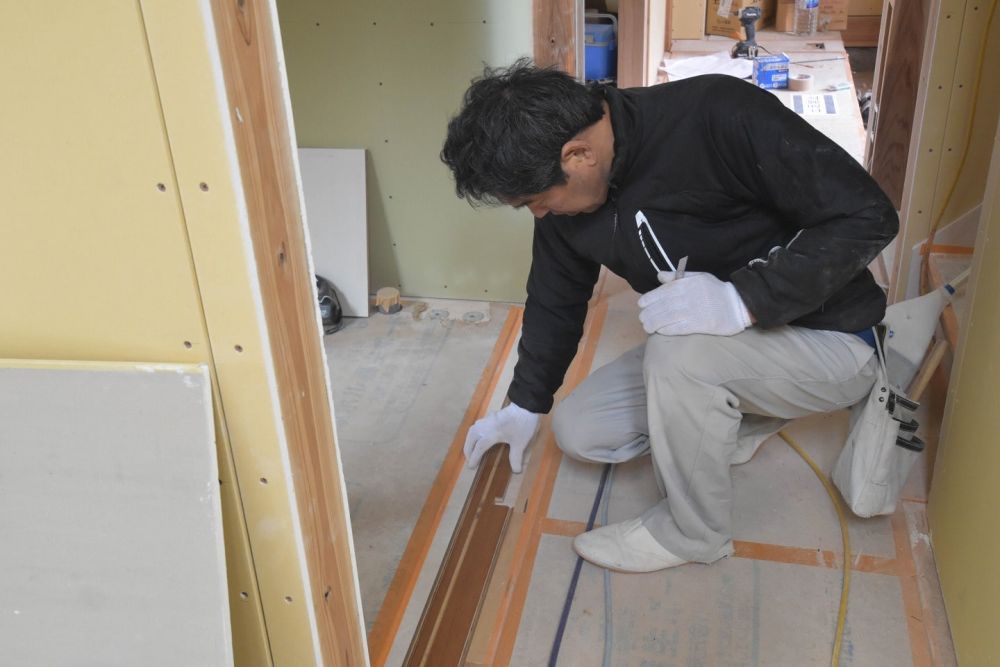「太宰府市09」注文住宅現場リポート⑥【木工事】【建具】