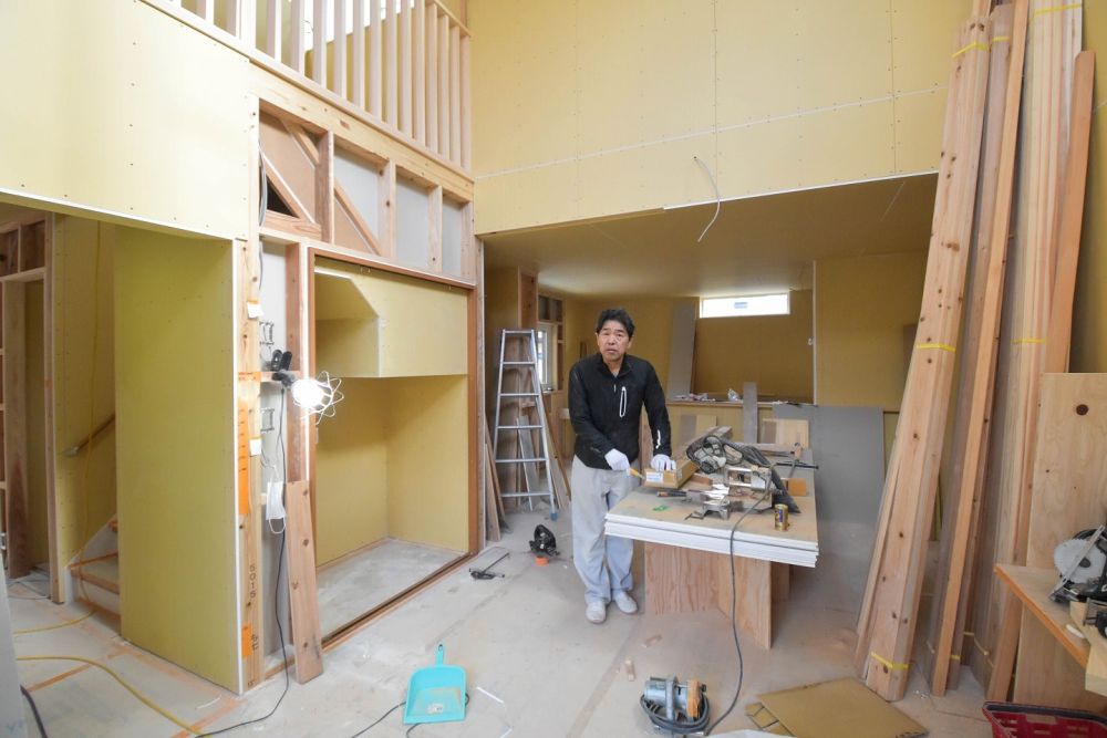 「太宰府市09」注文住宅現場リポート⑥【木工事】【建具】