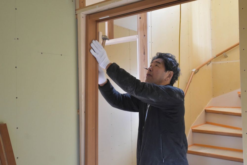 「太宰府市09」注文住宅現場リポート⑥【木工事】【建具】