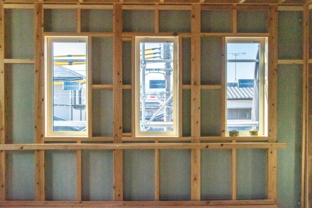 「福津市東福間01」注文住宅現場リポート⑤【木工事】【下地】