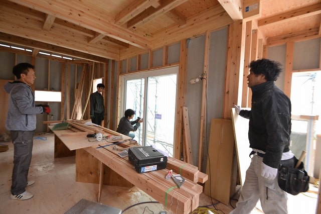「福岡市南区13」注文住宅現場リポート⑦【木工事】【サッシ】