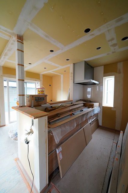 「太宰府市04」注文住宅現場リポート⑩【内装工事】【クロス】