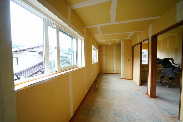 「太宰府市04」注文住宅現場リポート⑩【内装工事】【クロス】