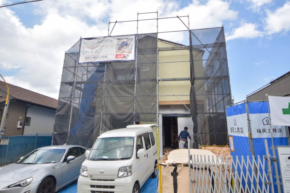 「大野城市03」注文住宅現場リポート④【木工事】【下地】