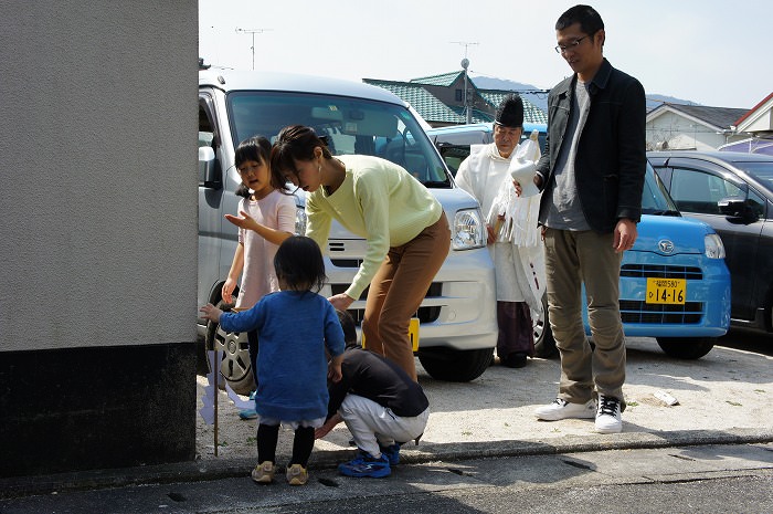 福岡市南区皿山02　注文住宅建築現場リポート①　～地鎮祭～