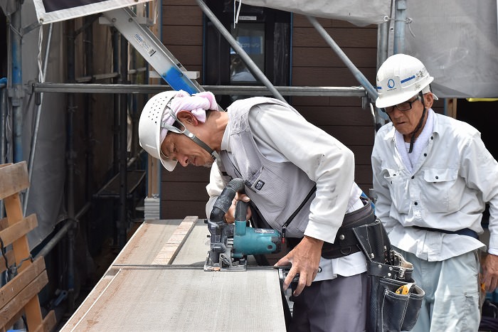 福岡市南区皿山02　注文住宅建築現場リポート⑧