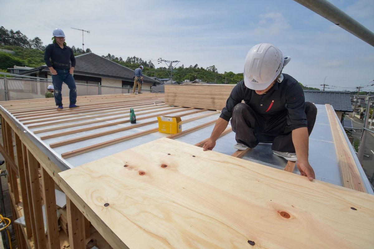 福岡県筑紫野市10　注文住宅建築現場リポート④　～上棟式・後編〜