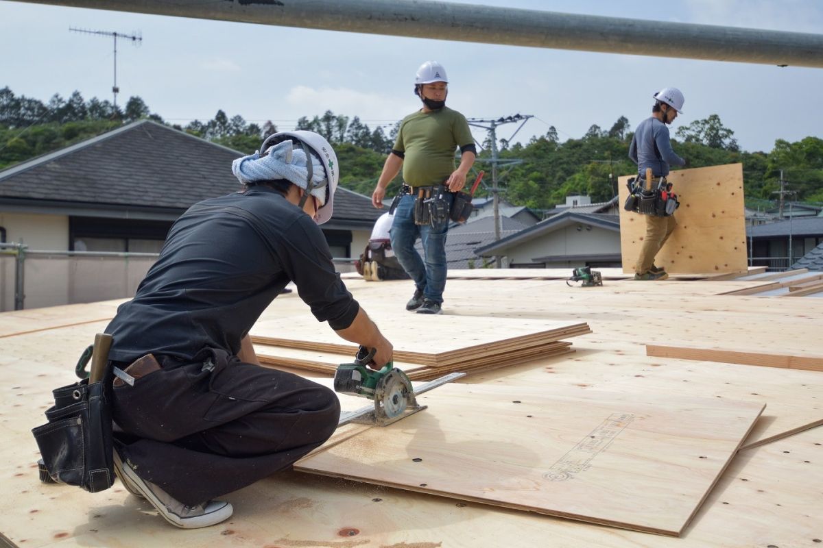 福岡県筑紫野市10　注文住宅建築現場リポート④　～上棟式・後編〜