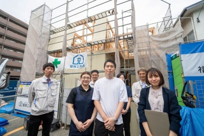 「福岡市東区13」注文住宅現場リポート④【上棟式】