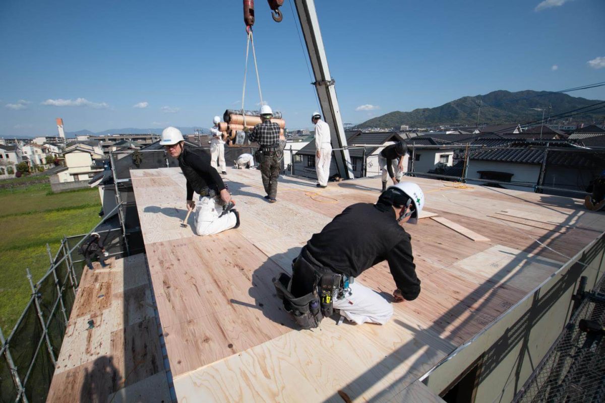 福岡県福岡市早良区10　注文住宅建築現場リポート③　～上棟式・後編～