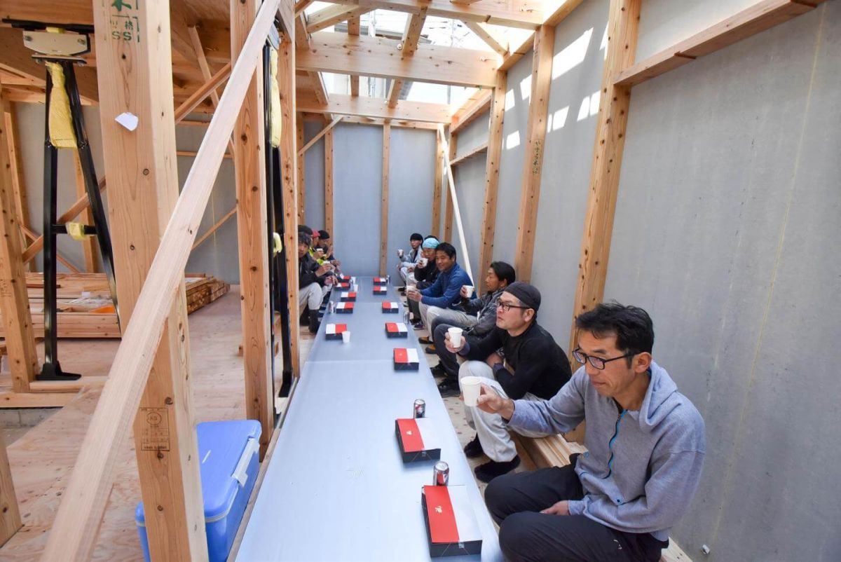 「福岡市早良区10」注文住宅現場リポート③【上棟式】