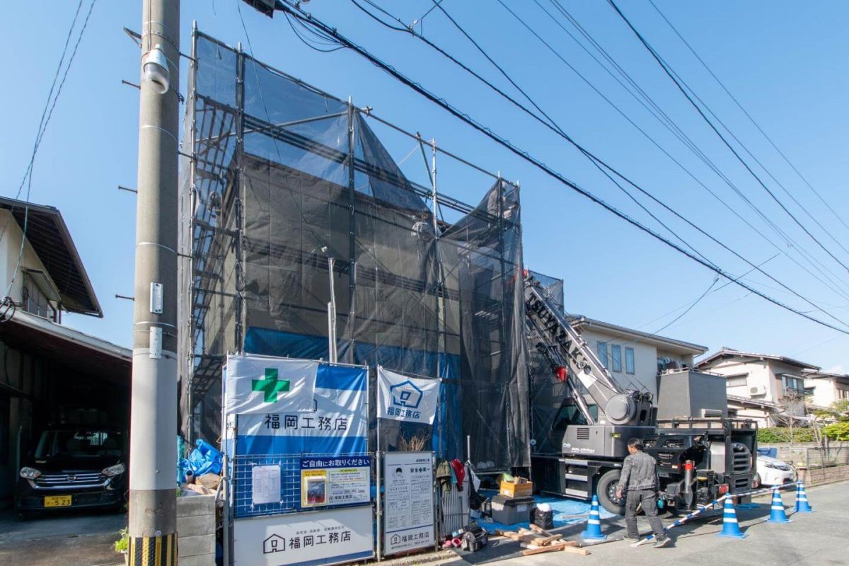 「福岡市早良区10」注文住宅現場リポート③【上棟式】