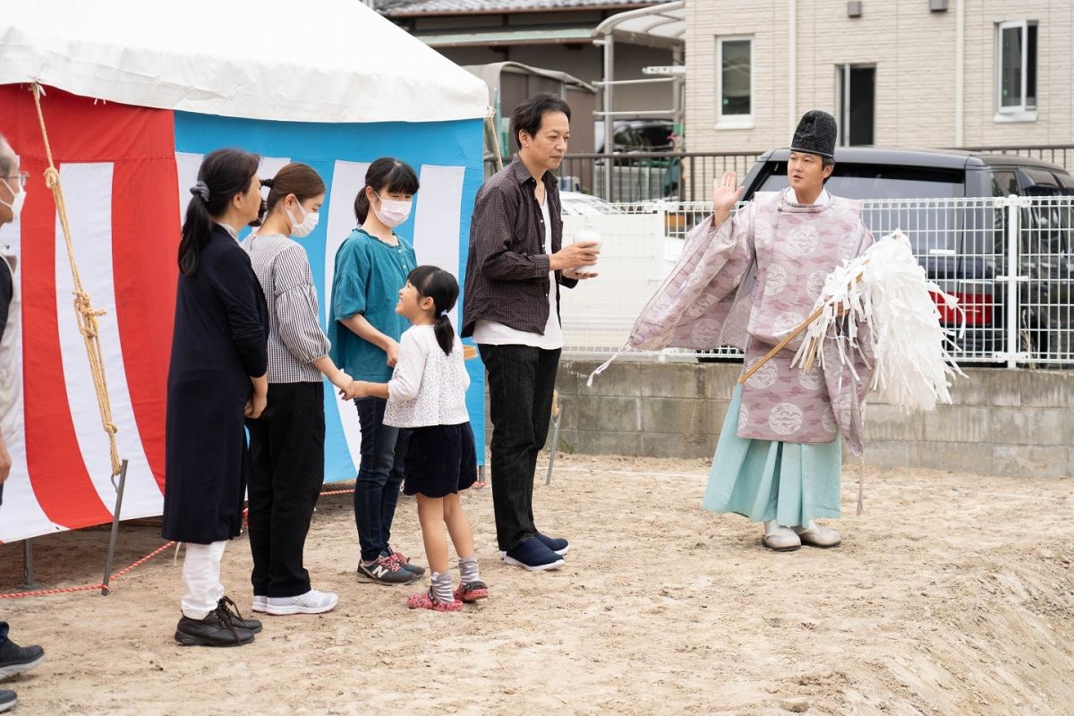 「福岡市西区09」注文住宅現場リポート①【地鎮祭】