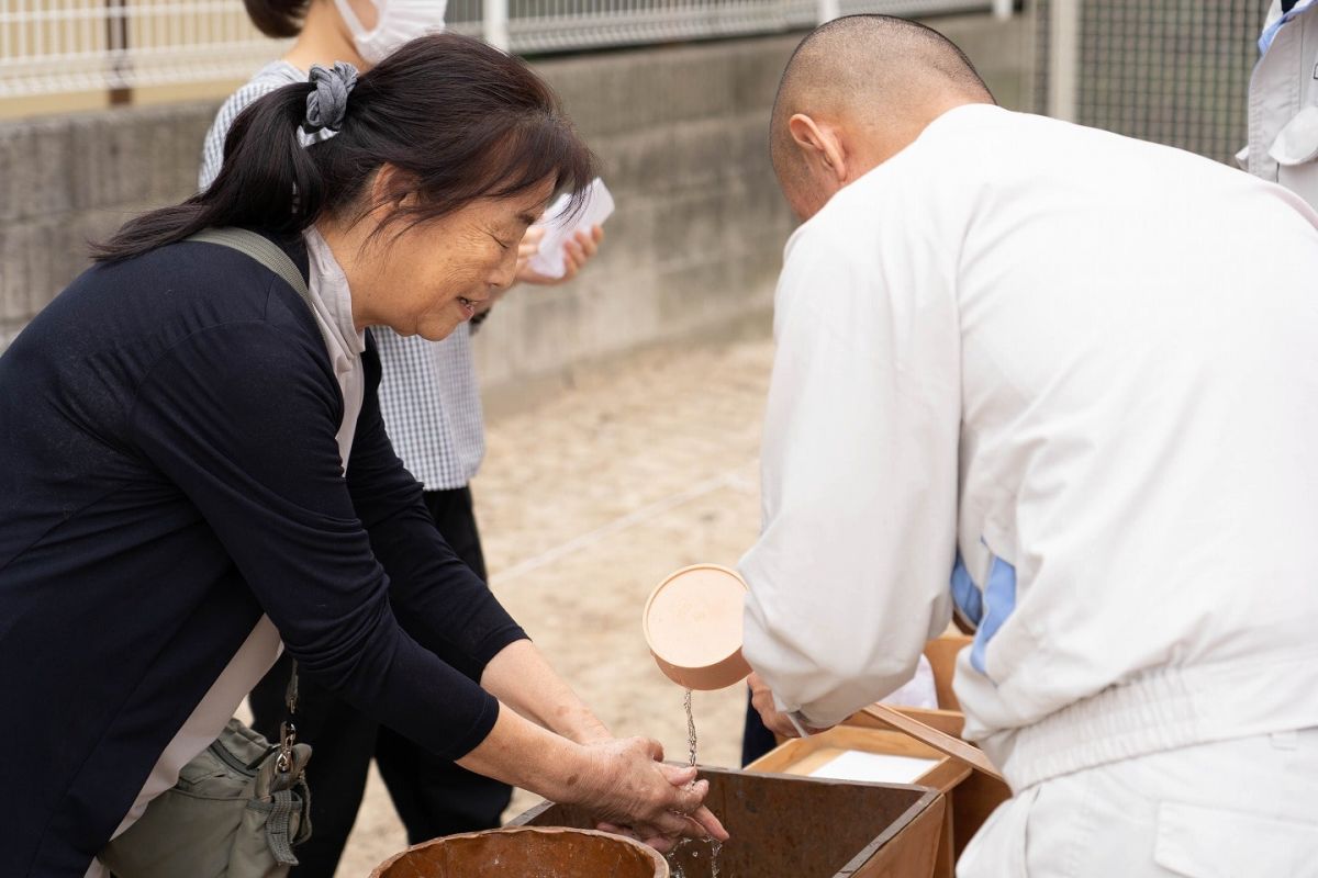 福岡県福岡市西区09　注文住宅建築現場リポート①　～地鎮祭～