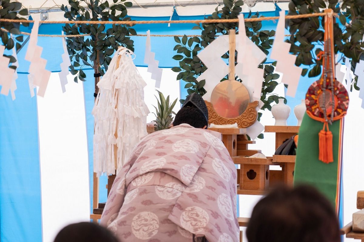 「福岡市西区09」注文住宅現場リポート①【地鎮祭】