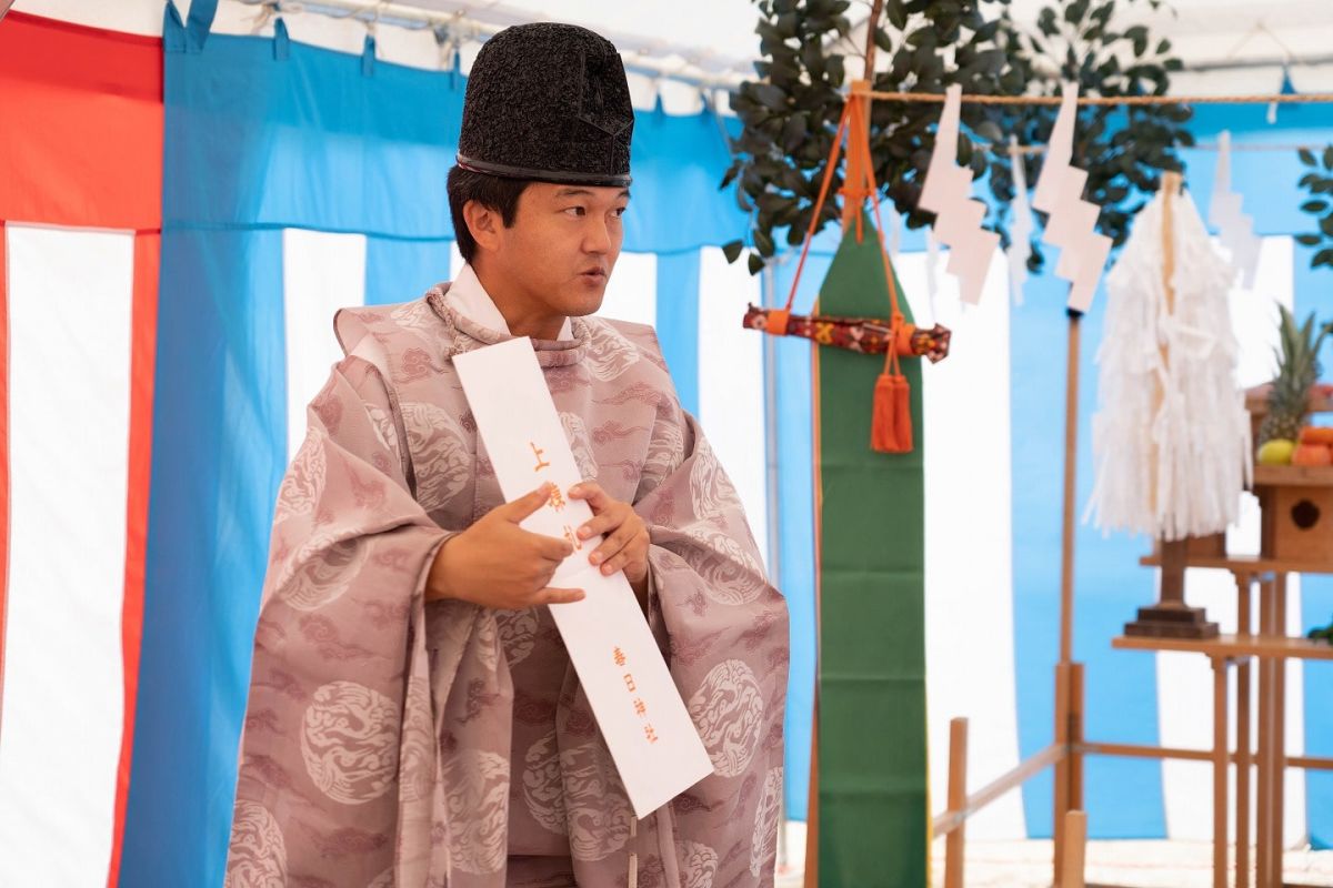 「福岡市西区09」注文住宅現場リポート①【地鎮祭】