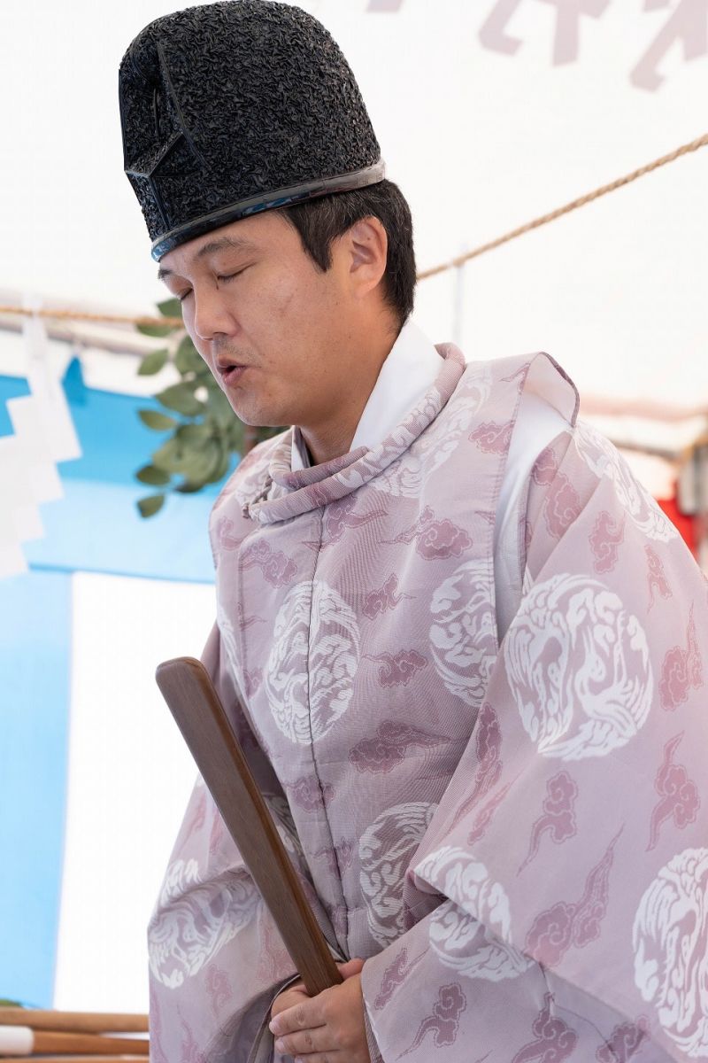 「福岡市西区09」注文住宅現場リポート①【地鎮祭】