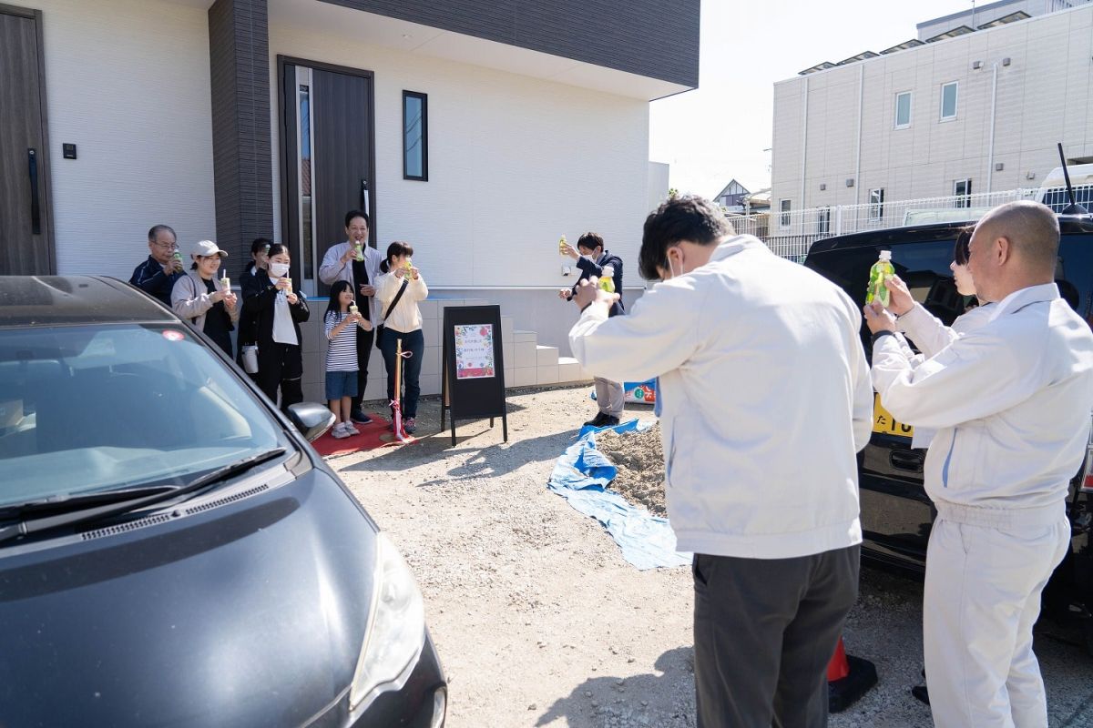 福岡県福岡市西区09　注文住宅建築現場リポート⑧　～お引き渡し式～