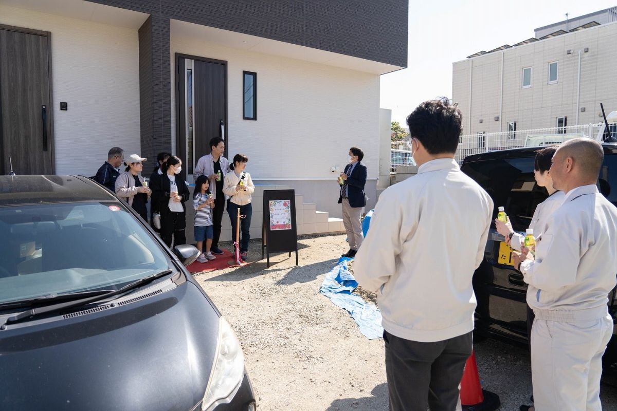 福岡県福岡市西区09　注文住宅建築現場リポート⑧　～お引き渡し式～