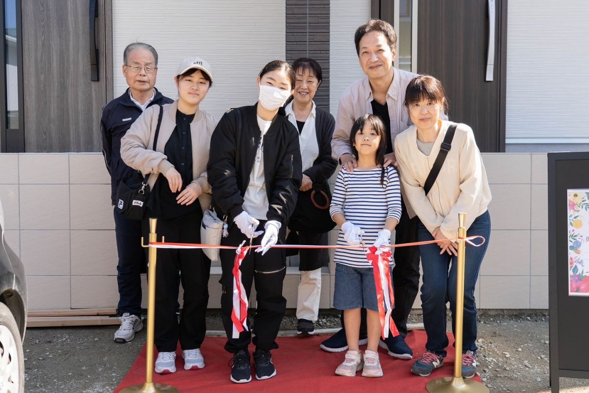 福岡県福岡市西区09　注文住宅建築現場リポート⑧　～お引き渡し式～