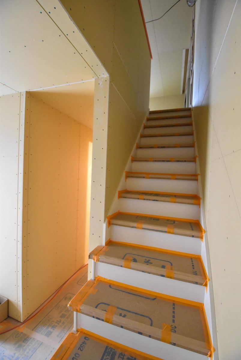 「福岡市城南区08」注文住宅現場リポート⑦【木工事】【石膏ボード】