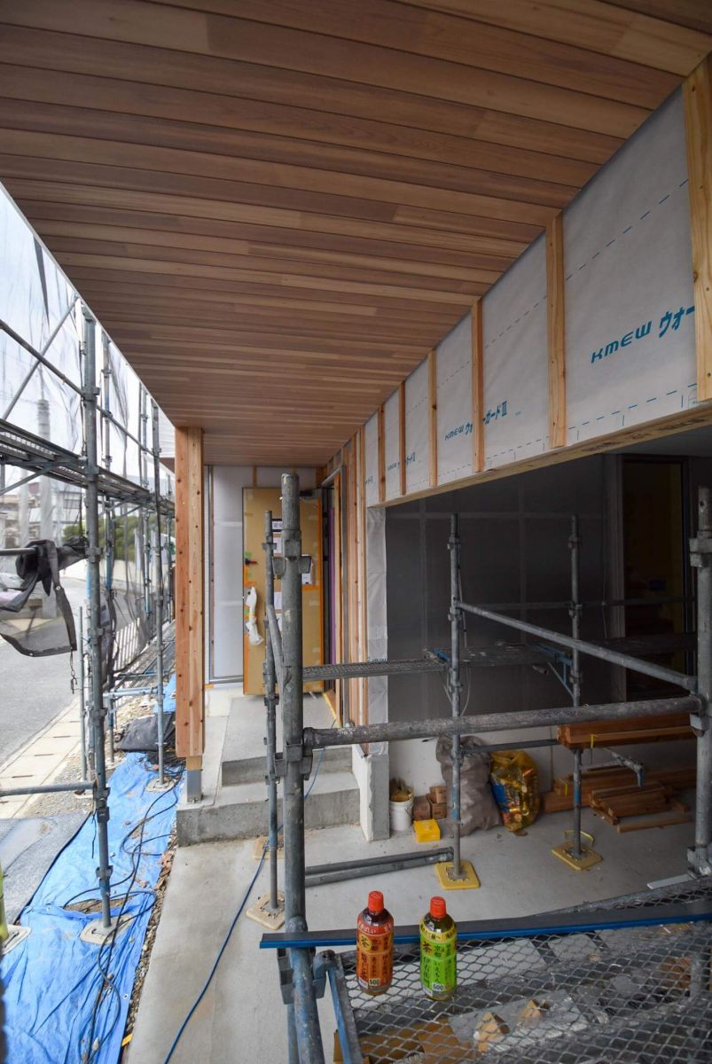 「福岡市城南区08」注文住宅現場リポート⑦【木工事】【石膏ボード】